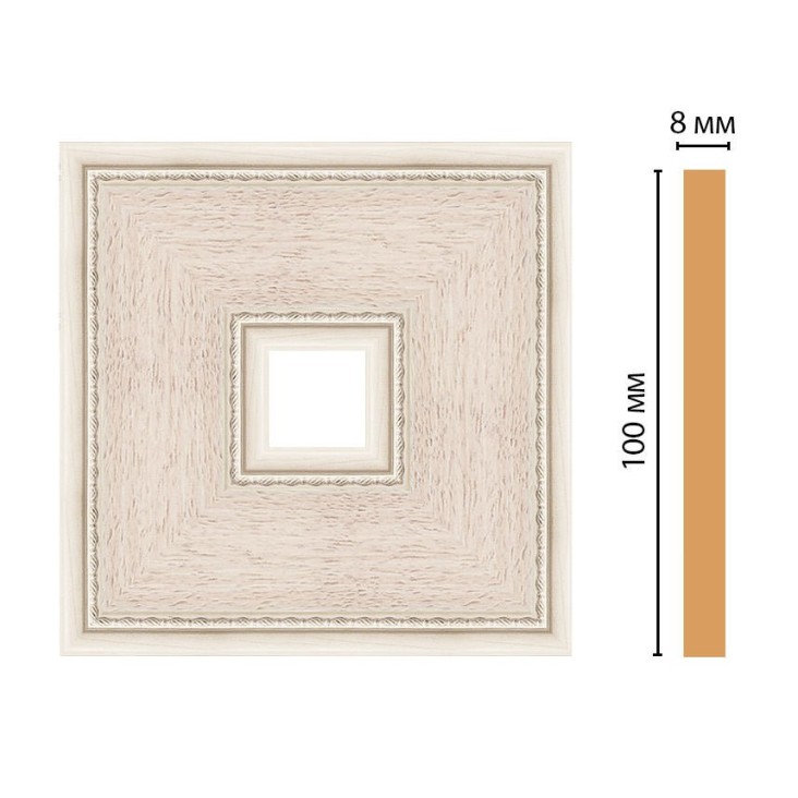 Вставка цветная 187-2-13 Decomaster (100*100*8мм)