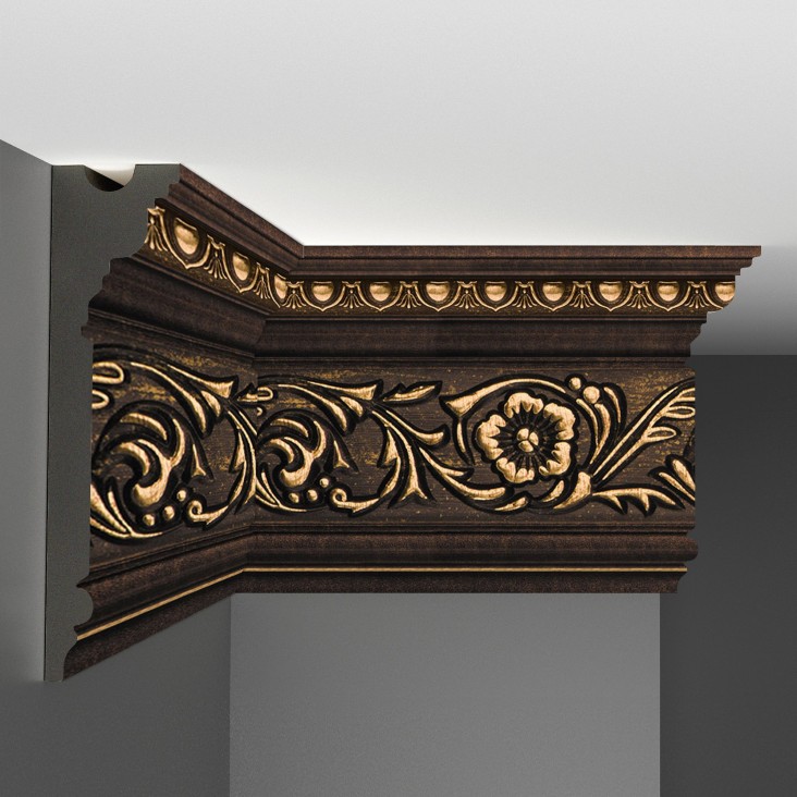 Плинтус D214-56 Decomaster (150*38*2400мммм)