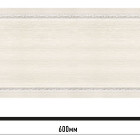 Декоративное панно D3060-15 Decomaster (600*300*18мм)