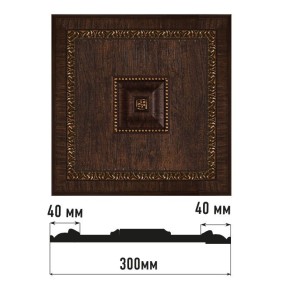 Декоративное панно D31-1 Decomaster (300*300*32мм)