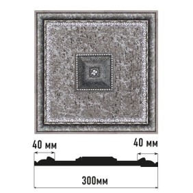 Декоративное панно D31-44 Decomaster (300*300*32мм)