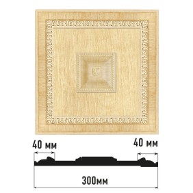 Декоративное панно D31-5 Decomaster (300*300*32мм)