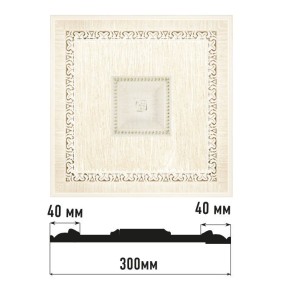 Декоративное панно D31-7D Decomaster (300*300*32мм)