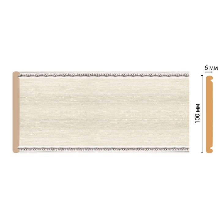 Декоративная панель F10-15 Decomaster (100*6*2400мм)