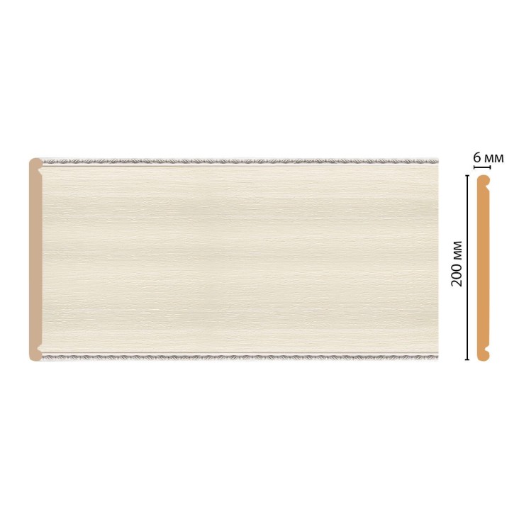 Декоративная панель F20-15 Decomaster (200*6*2400мм)