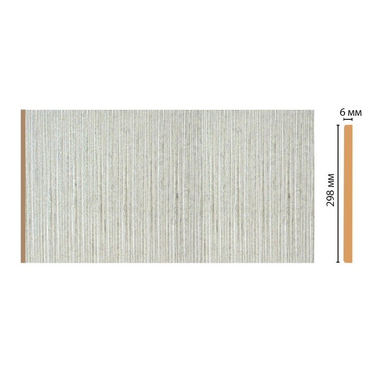 Декоративная панель G30-20 Decomaster (298*6*2400мм)