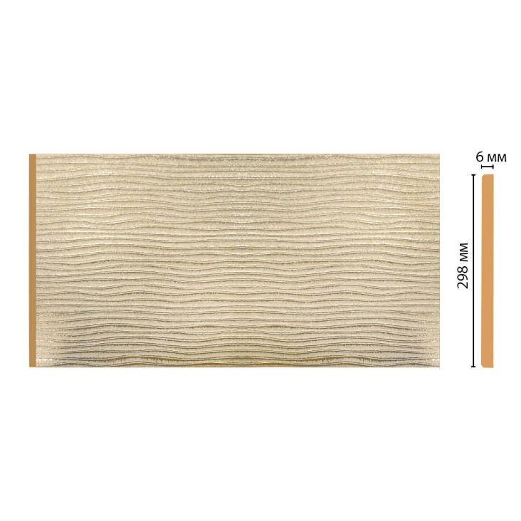 Декоративная панель L30-18 Decomaster (298*6*2400мм)