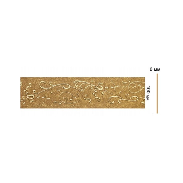 Декоративная панель N10-28 Decomaster (100*6*2400мм)