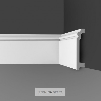Плинтус напольный Bello Deco П4 100/20 Дюрополимер