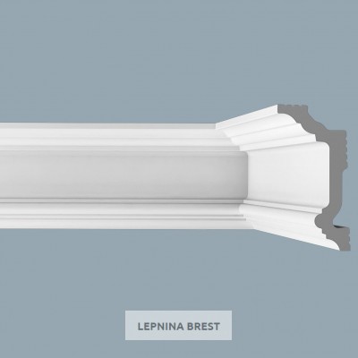 Плинтус потолочный Bello Deco К5 70/35 Дюрополимер