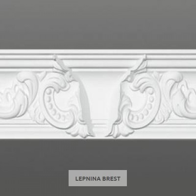 Плинтус потолочный с орнаментом  Де-Багет ДП 44/110