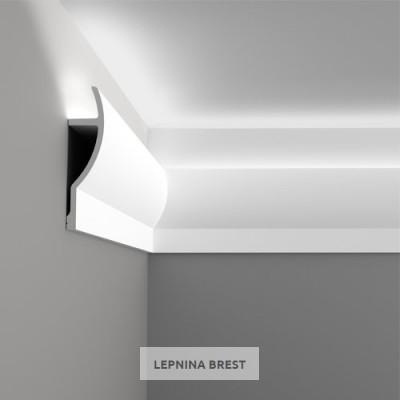 Карниз для скрытого освещения C372 Fluxxus Orac Decor