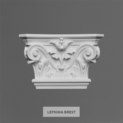 Капитель пилястры из полиуретана K201 Orac Decor