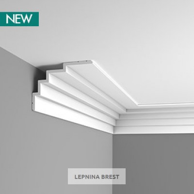 Карниз из полиуретана C393 Steps Orac Decor