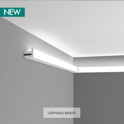 Карниз для скрытого освещения C380 L3 Orac Decor