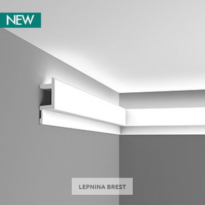 Карниз для скрытого освещения C383 L3 Orac Decor